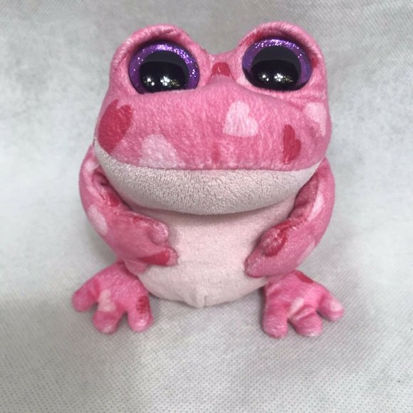 ty frog stuffed animal